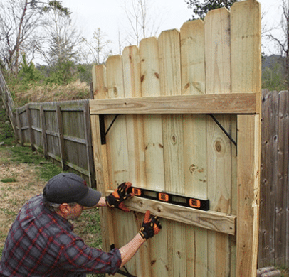 Repair a Sagging Wood Gate