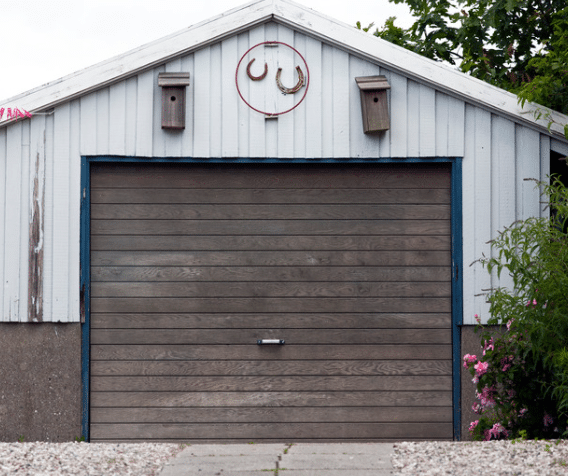Steel Garage Doors with Wood-Like Finishes