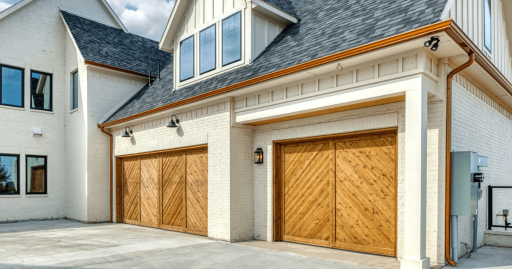 wood vs steel garage doors