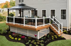 how to make a gate on a deck
