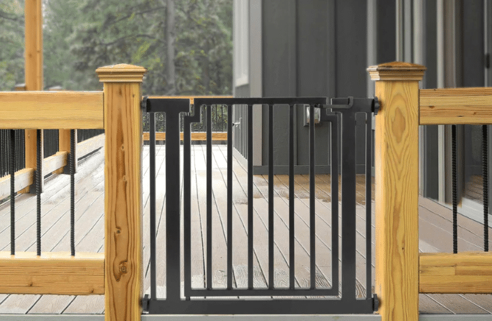 black gate for decks