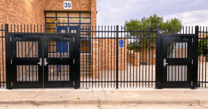 High security pedestrian gate