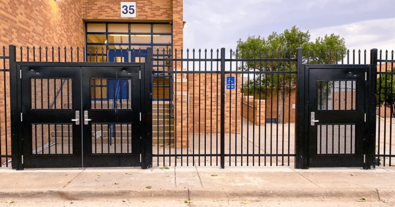 High security pedestrian gate