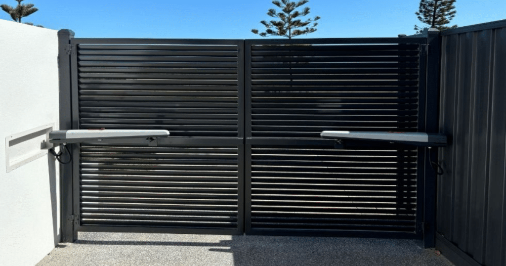 small driveway electric gate
