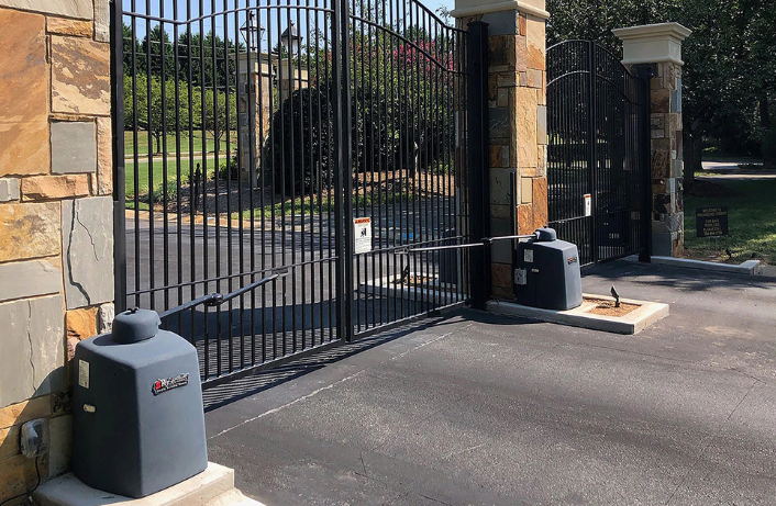 electric gate